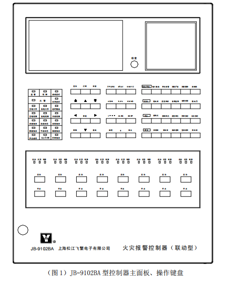 青島松江JB-9102BA 火災報警控制器（聯動型）接線安裝技術